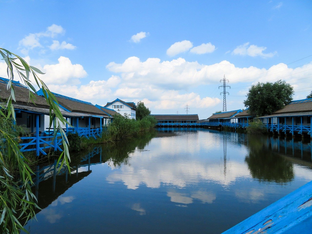 casuta vazuta din timpul mai multor excursii in delta dunarii